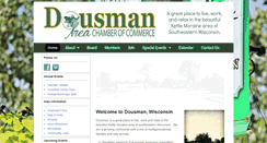 Desktop Screenshot of dousmanchamber.org